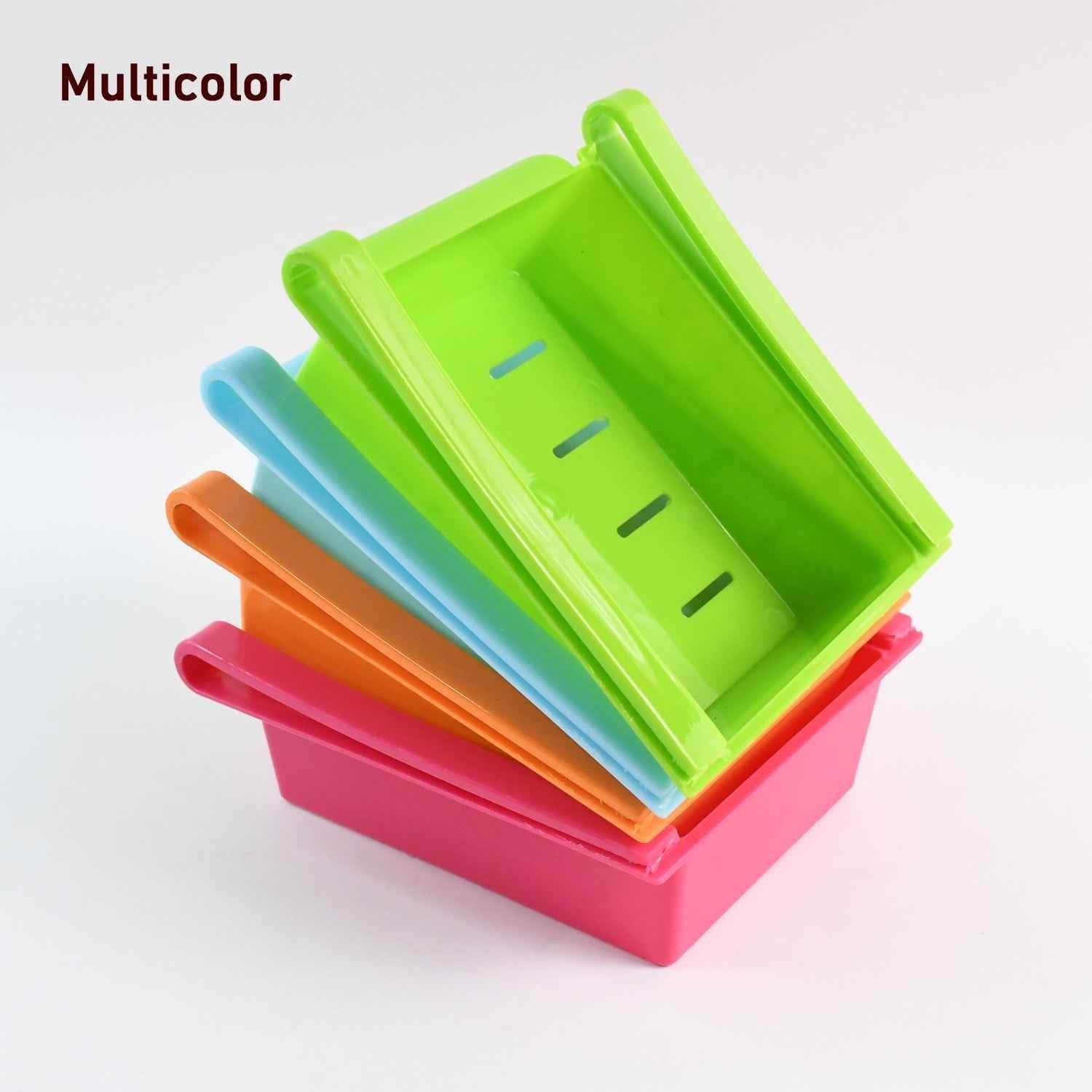 Adjustable Refrigerator Storage Organizer Drawers (4 Pc)