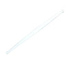 White plastic rolling pin for chapati making