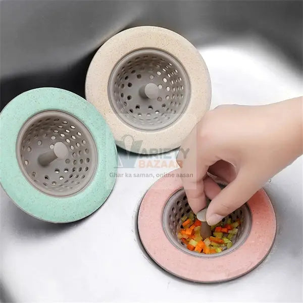 1120 Silicon Sink Strainer Kitchen Drain Basin Basket Sink Drainer Travel Sahayak