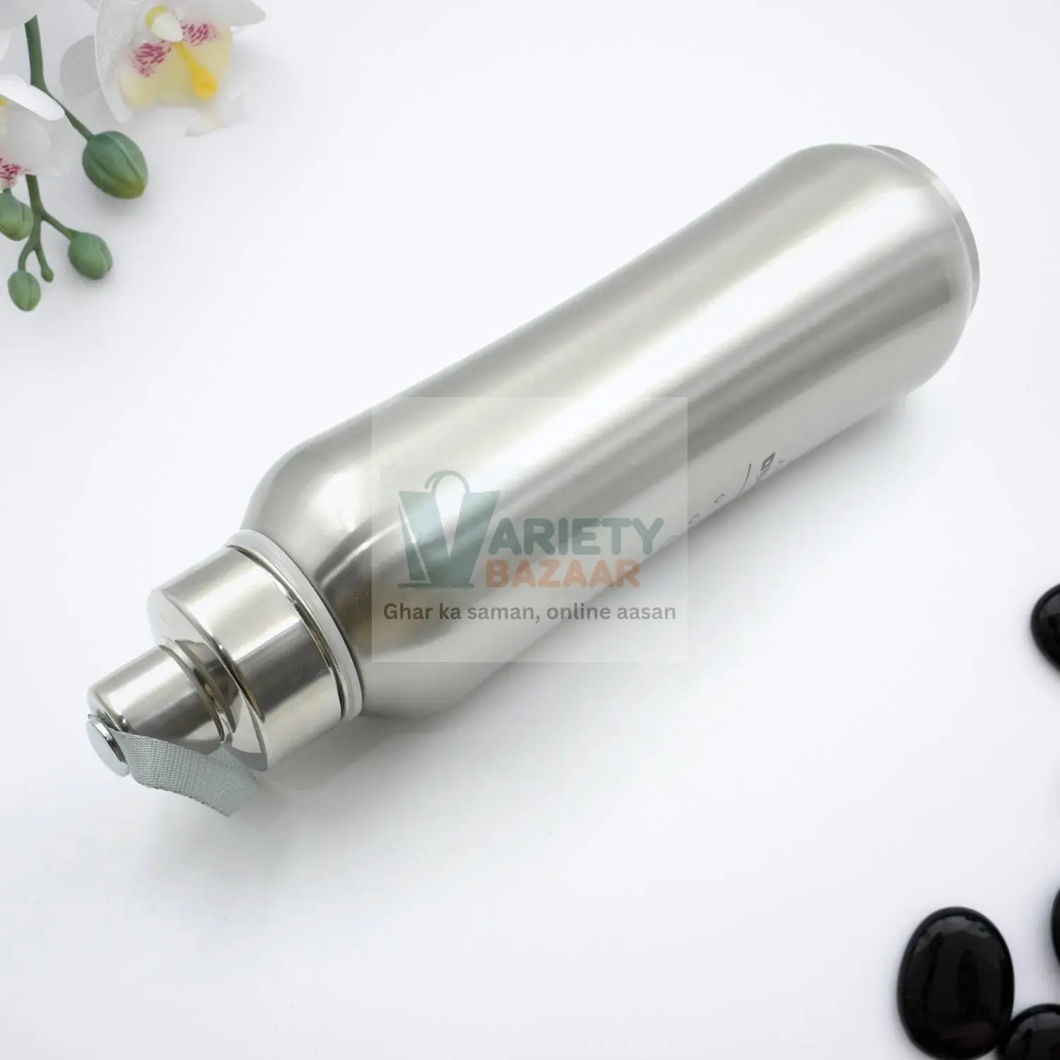 12541 Stainless Steel Vacuum Flask Water Bottle, Fridge Water Bottle, Leak Proof, Rust Proof, Hot & Cold Drinks, Gym BPA Free Food Grade Quality, For office/Gym/School (1000 ML) Travel Sahayak