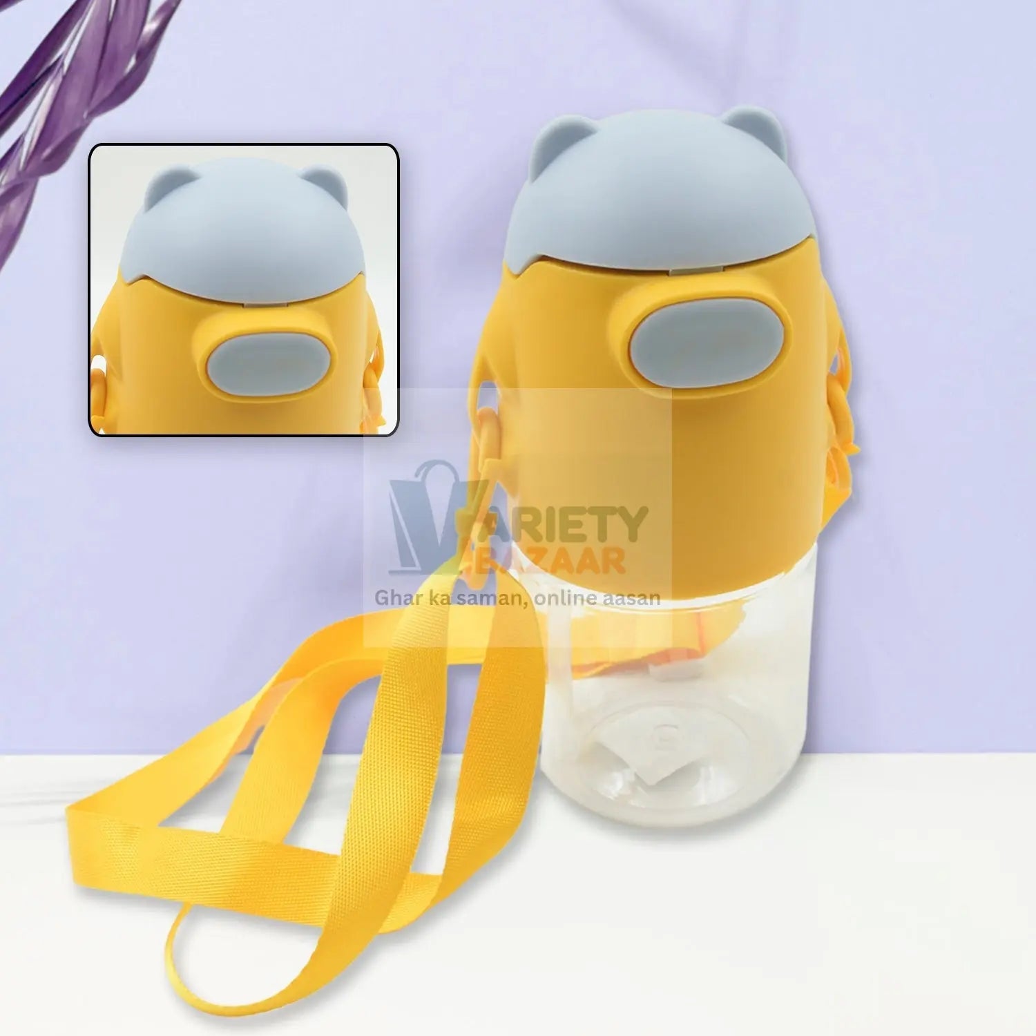 12554 Large Capacity Plastic Water Bottle | Office Bottle | Gym Bottle | Home | Kitchen | Leakproof and BPA Free Drinks Bottle | Water Drink Juice Bottle Wide-Mouth BPA Free Leak-Free Lightweight (1 Pc ) Travel Sahayak