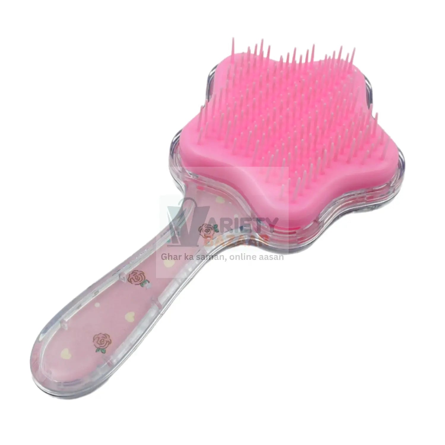 12572 Cartoon Hair Brush Massage Shower Comb Blur Wet Salon Hair Brushes Hair Styling Tools, Glitter Comb, Soft & Smooth Brush, Mermaid Brush For Kids Return Gifts For Kids (1 Pc ) Travel Sahayak