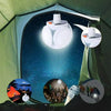 12590 Solar Multi-Functional Emergency LED Light Bulb with USB Charging, LED camping lamp, camping lamp, USB rechargeable, 5 brightness light modes, foldable camping light, SOS IP65 waterproof camping light, blackout emergency equipment, camping gadgets Travel Sahayak