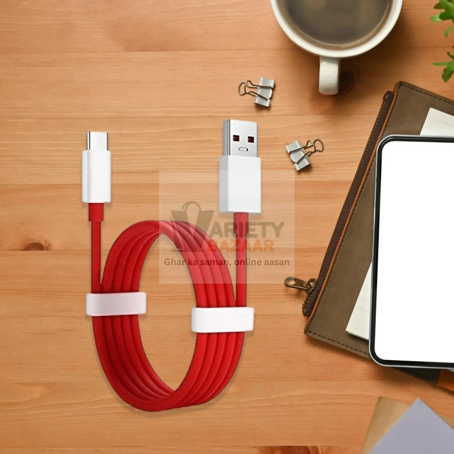 12659 Unique Type C Dash Charging USB Data Cable | Fast Charging Cable | Data Transfer Cable For All C Type Mobile Use Travel Sahayak