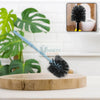 1338 PLASTIC ROUND TOILET CLEANER BRUSH PLASTIC BATHROOM CLEANER - ROUND HOCKEY STICK SHAPE TOILET BRUSH Travel Sahayak