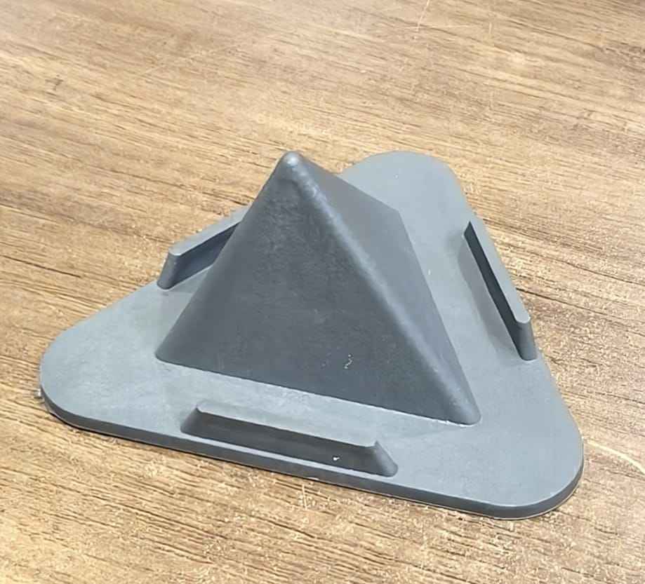 Pyramid Black Mobile Stand with 3 Different Inclined Angles