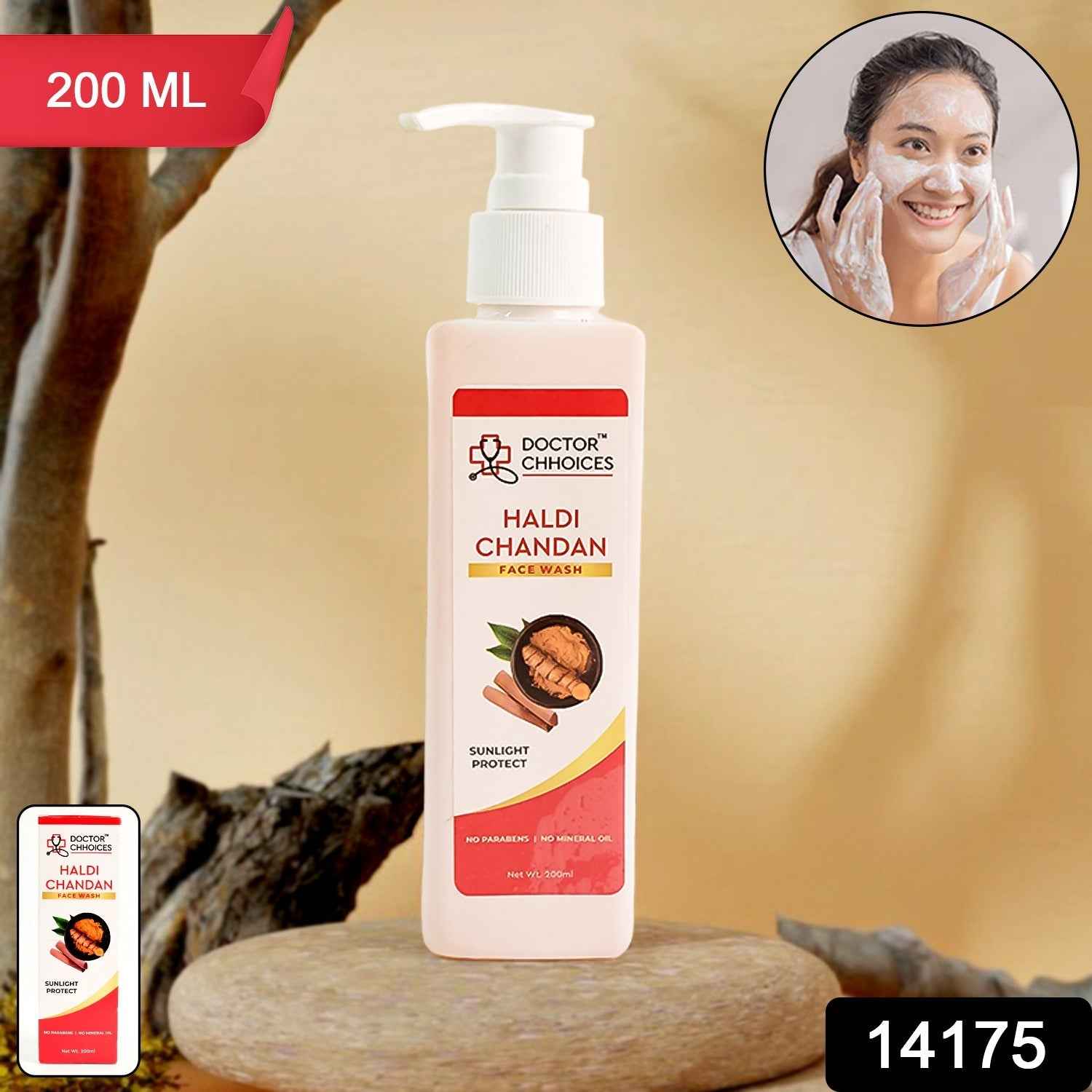 Doctor Chhoices / Choices Haldi Chandan Face Wash 200 ml (1 Pc)