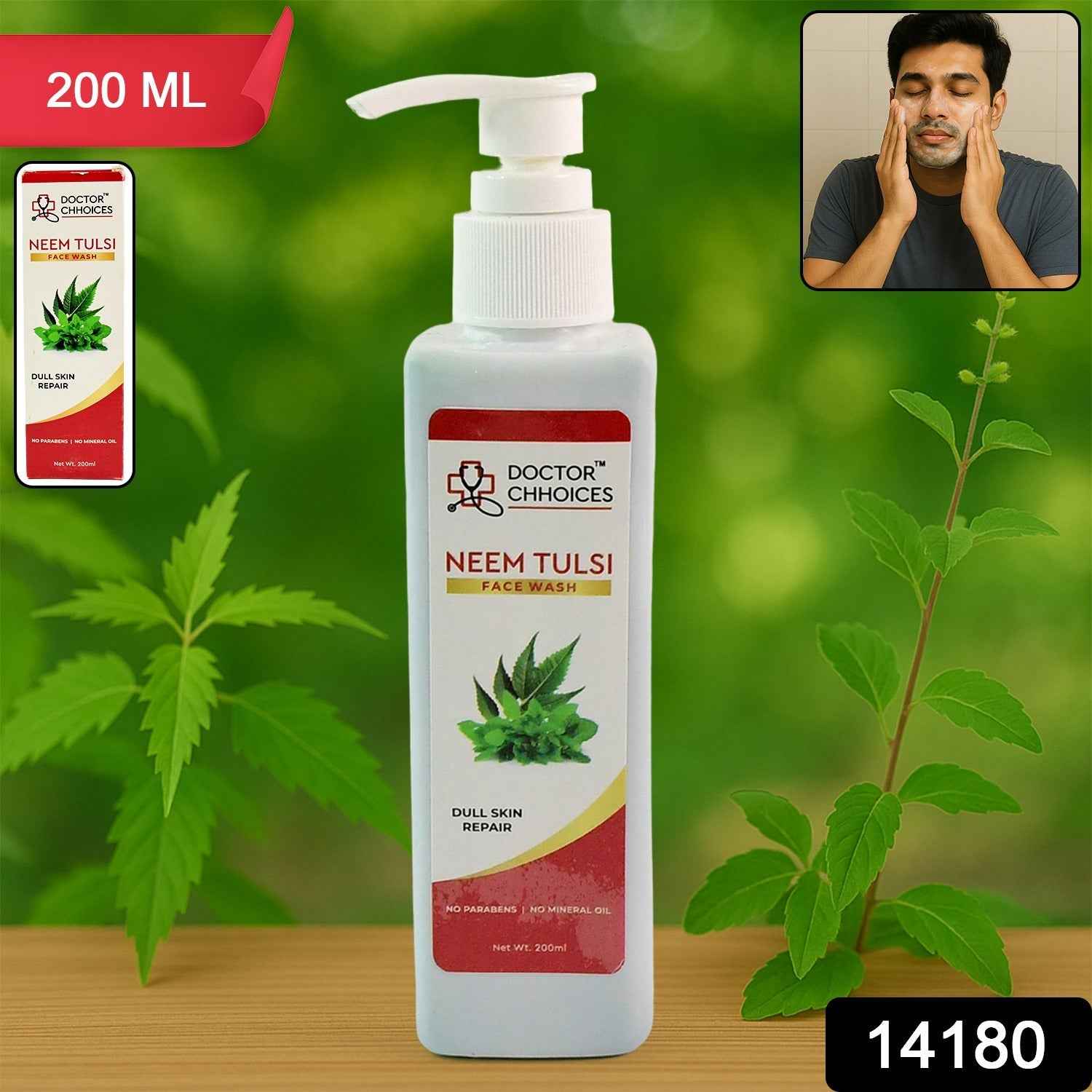 Doctor Chhoices / Choices Neem Tulsi Face Wash – 200ml (1 Pc)