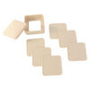 Ganesh Premium Square Coasters With Storage Box (6 Pc  Set)