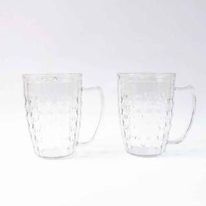 Apex Mocktail Mug Glass (2 Pc Set  400 Ml)