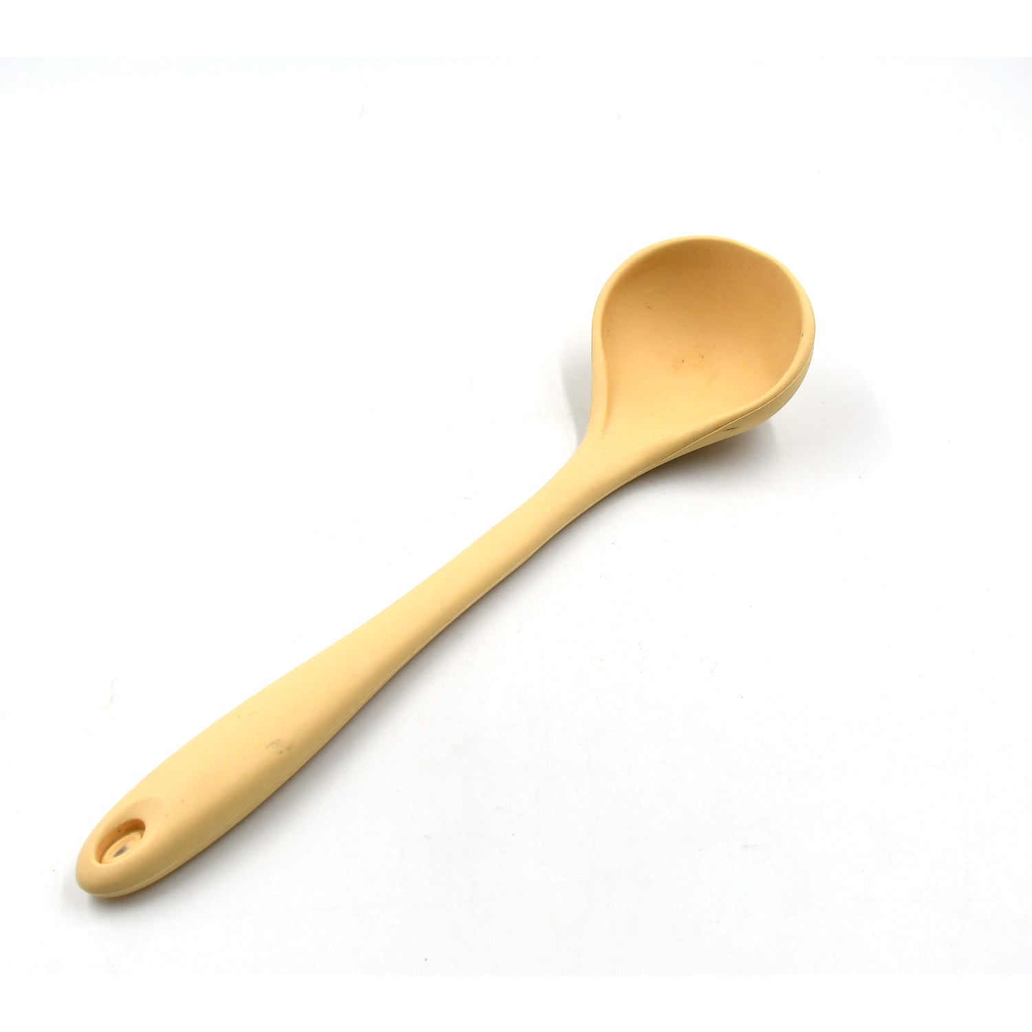 5452 Silicone Ladle Spoon, Heat Resistant Soup Ladle Scoop Spatula with Hygienic Solid Coating FDA Grade (28cm) Travel Sahayak