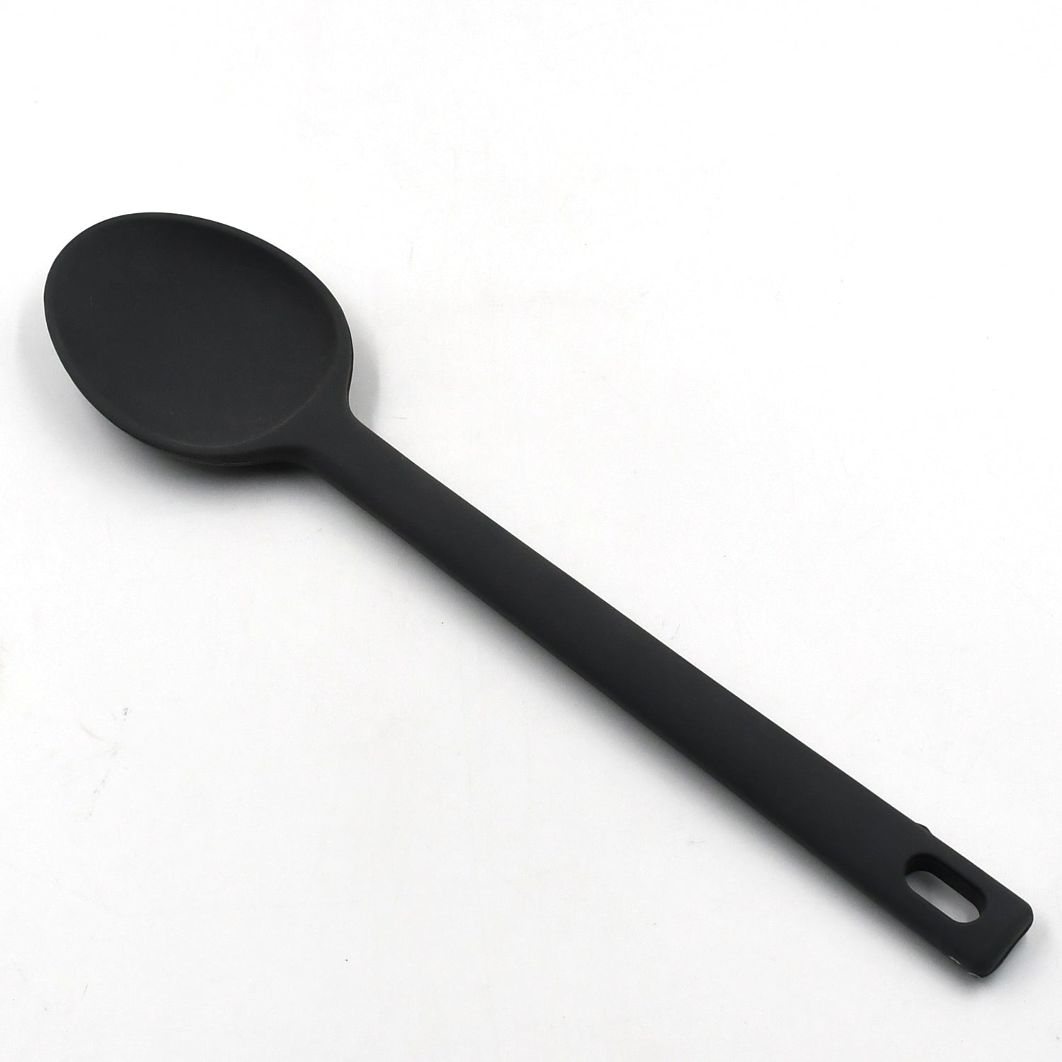 5457 Large Silicone Kitchen Spoon  Long Handle Cooking Spoon for Cooking Baking Ladle Kitchen Utensils Food Grade Silicone (30cm) Travel Sahayak