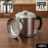 Premium Stainless Steel Oil Filter Pot (1.3 Ltr)