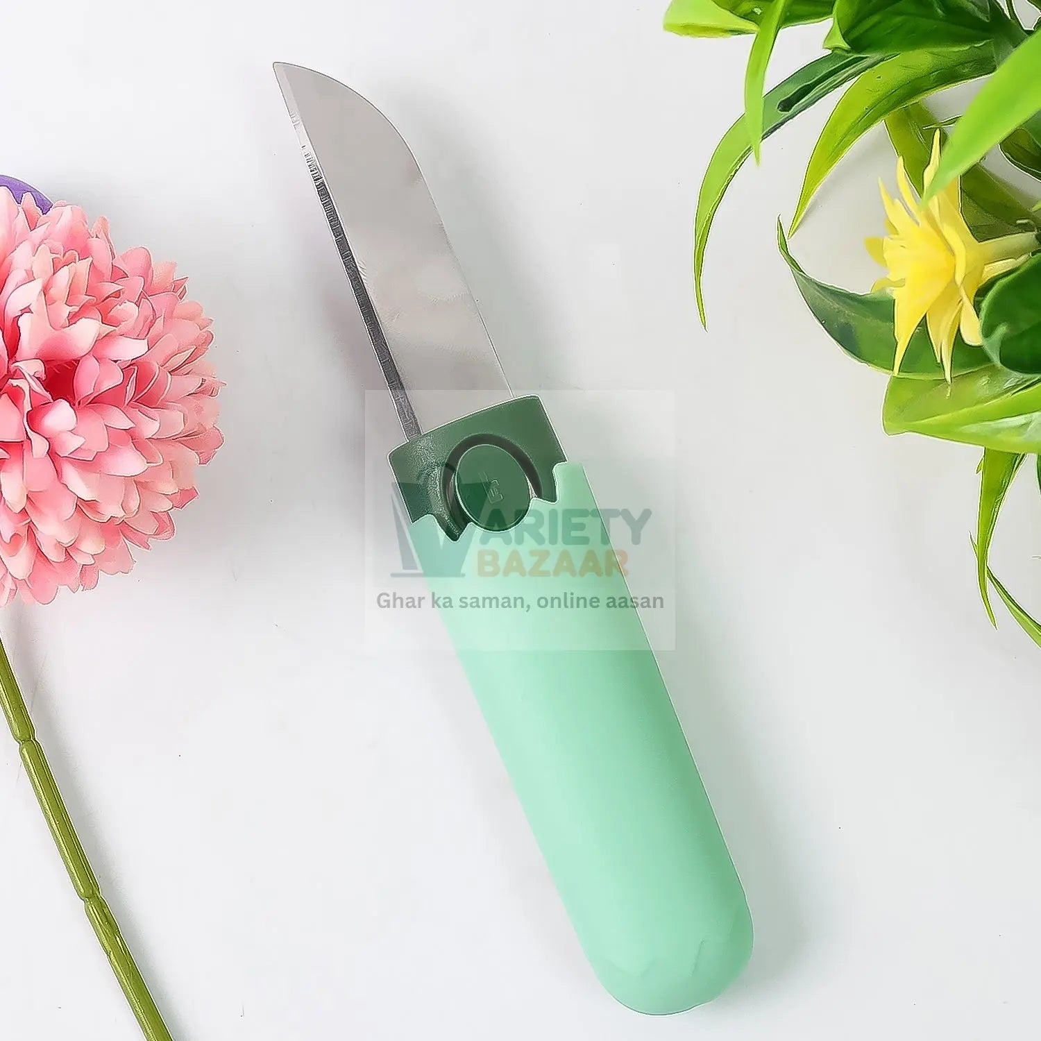 2-in-1 Multifunctional Knife & Sawtooth Peeler for Fruits and Vegetables Variety Bazaar