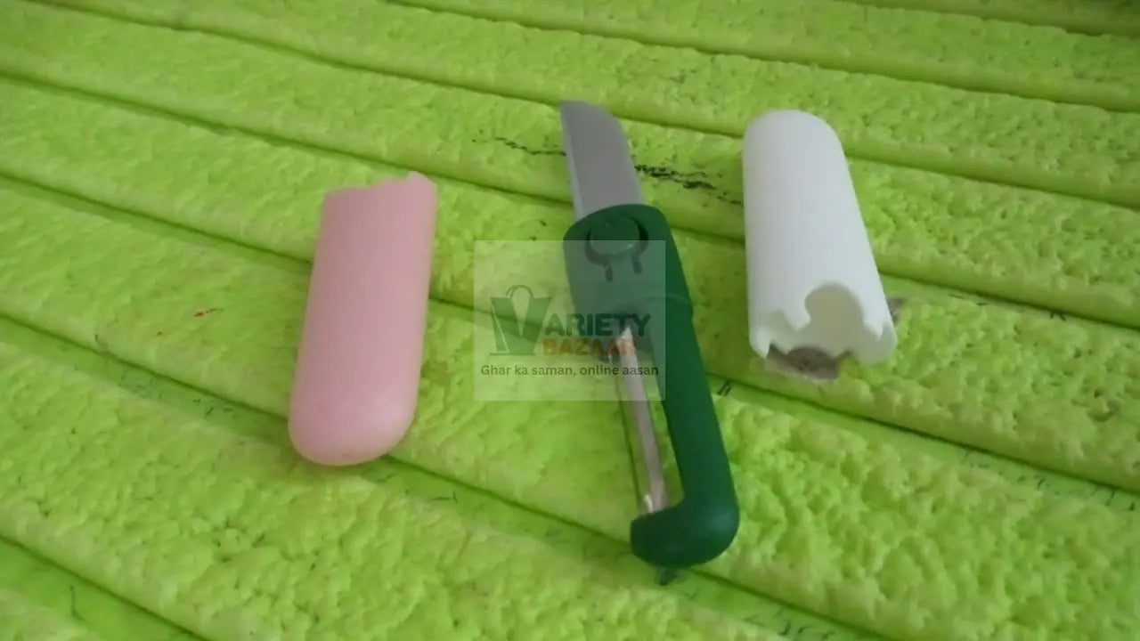2-in-1 Multifunctional Knife & Sawtooth Peeler for Fruits and Vegetables Variety Bazaar