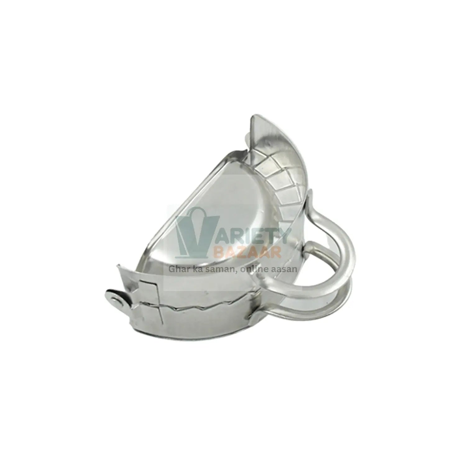 2389 Dumpling Mold, Never Rusty Strong Convenient Stainless Steel Dumpling Maker Durable for Home (1 Pc) Travel Sahayak