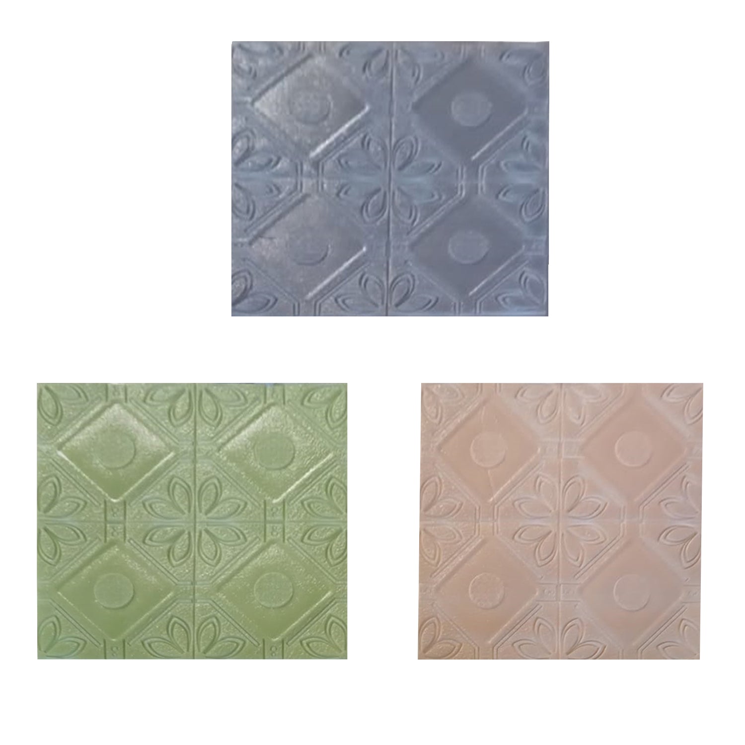DESIGN WALLPAPER 3D FOAM WALLPAPER STICKER PANELS I CEILING WALLPAPER FOR LIVING ROOM BEDROOM I FURNITURE, DOOR I FOAM TILES (60x60cm) 1Pc travel sahayak