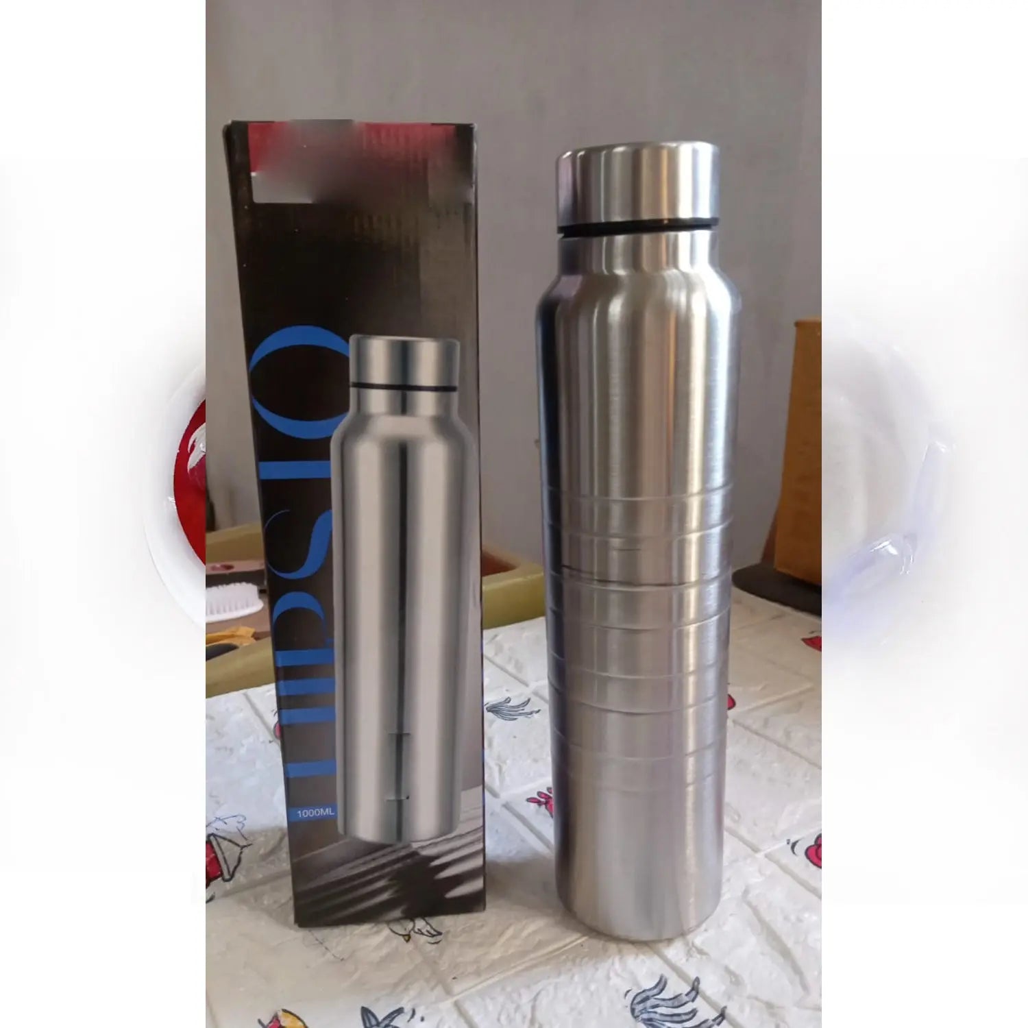 6896 Unbreakable Stainless Steel Leak Proof Fridge Water Bottle, Cold &  Hot Thermosteel Bottle| Leak Proof | Office Bottle | Gym | Home | Kitchen | Hiking | Trekking | Travel Bottle (1000 ml) - varietybazaar.co.in