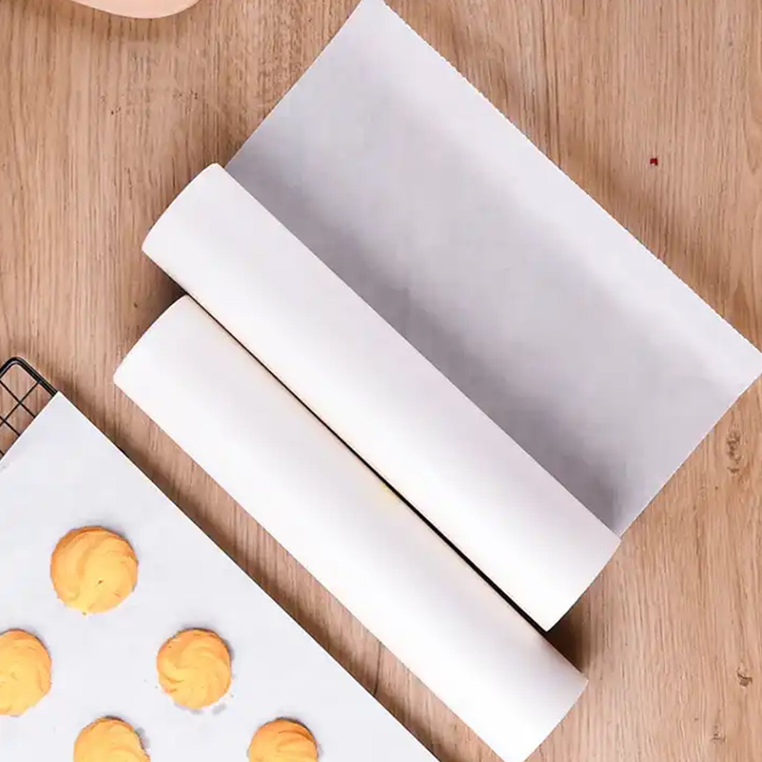 Non-Stick Parchment Paper: Easy Cleanup for Baking, Grilling & More (Microwave & Oven Safe) travel sahayak
