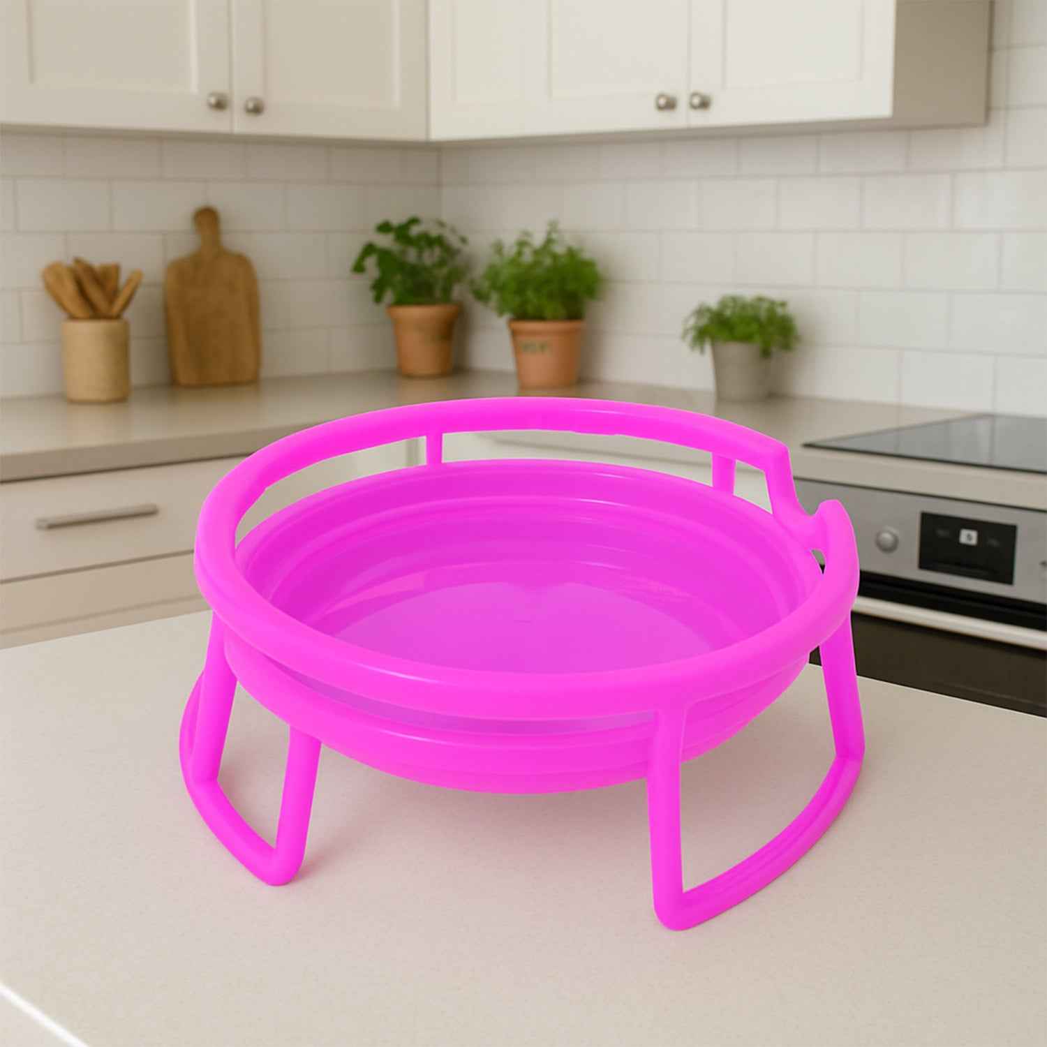 Plastic Water Pot Stand Set (2 Pc)