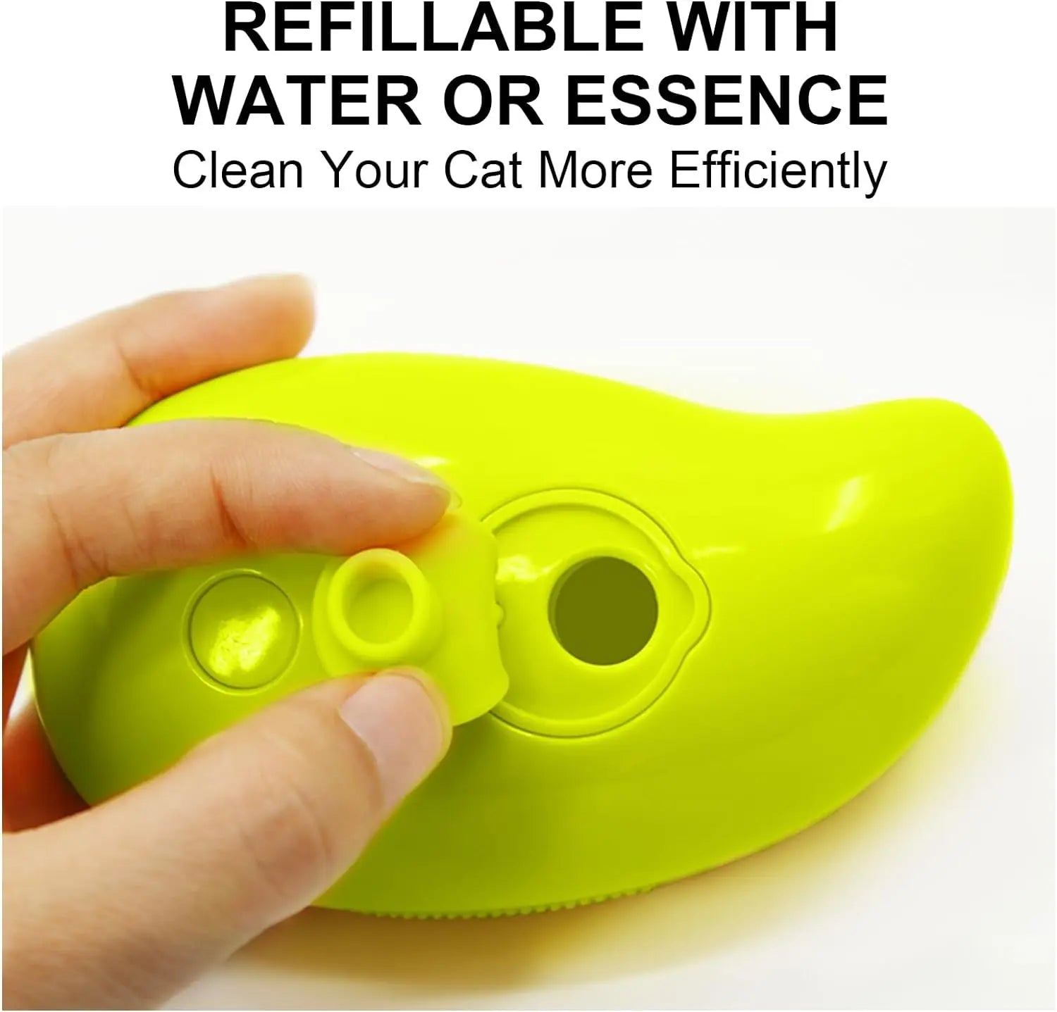 3-in-1 Cat Steamy Brush – Self-Cleaning Pet Grooming & Hair Removal Comb Variety Bazaar