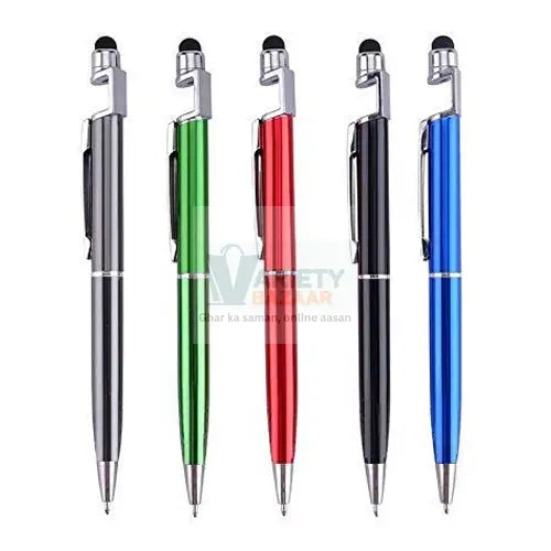 3 in 1 point Function Stylus Pen with Mobile Stand Variety Bazaar