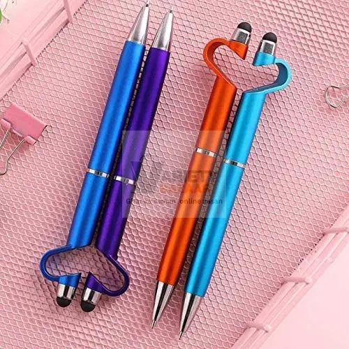 3 in 1 point Function Stylus Pen with Mobile Stand Variety Bazaar