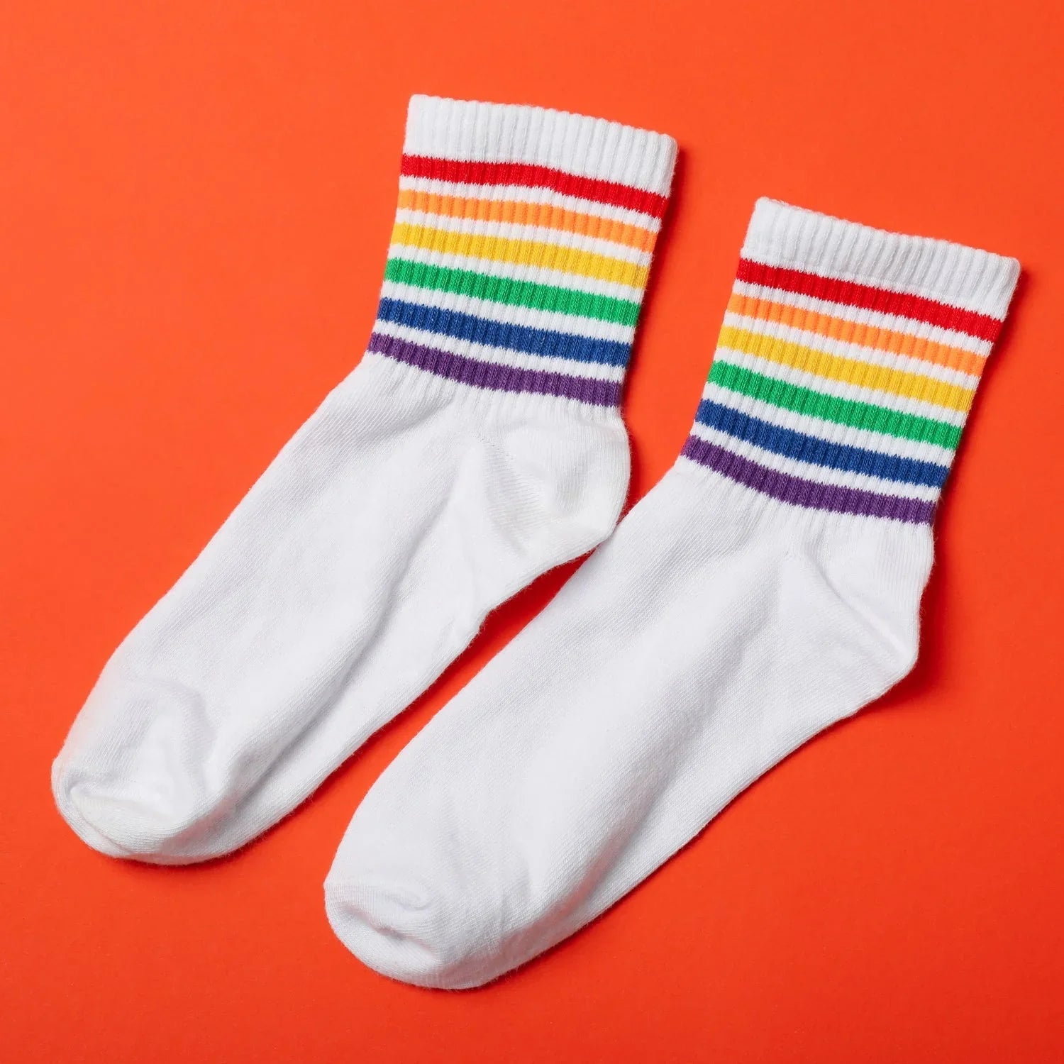 1 PAIR SOCKS PRINTED TRENDY MULTIPLE DESIGNER SOCKS (3 Different Size / Mix Design)<br> Travel Sahayak