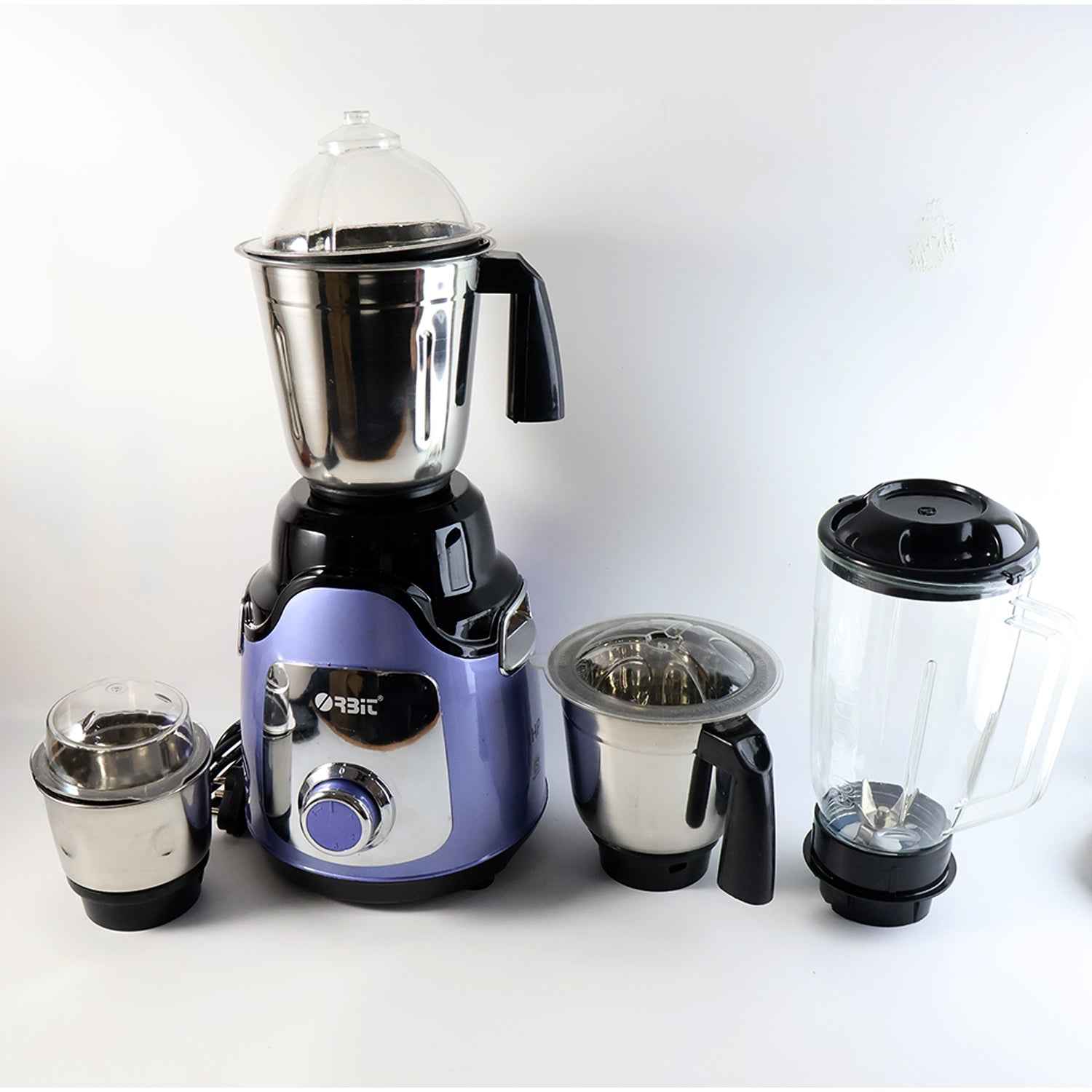Orbit Heavy Duty 1 Hp (746) Watts Mixer Grinder With 4 Multipurpose Jars