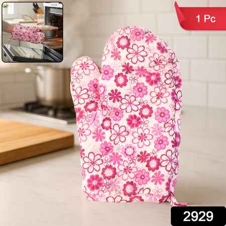 2929 Designer Multicoloured Oven Mitt And Pot Holder (24 Cm)