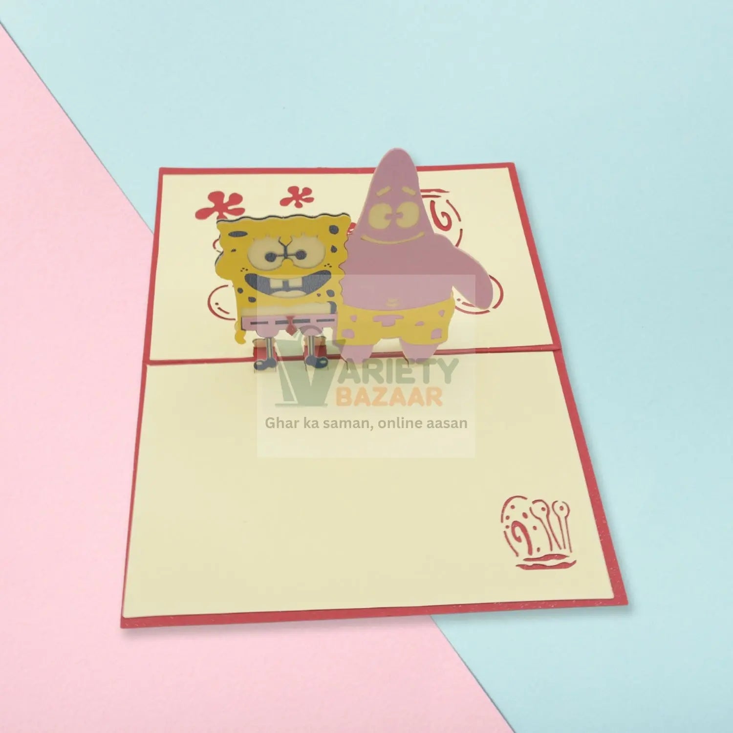 3D Paper Wish Card High Quality Paper Card All Design Card Good Wishing Card (All 3D Card Birthday, Christmas Card,  Cartoon Card, Love Heart Card) (1 Pc) Travel Sahayak