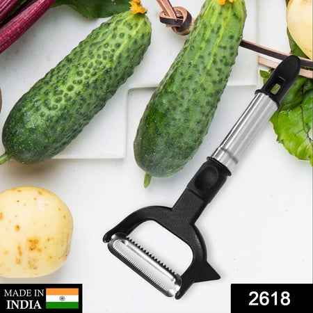 2618 2-in-1 Double Julienne And Vegetable Peeler