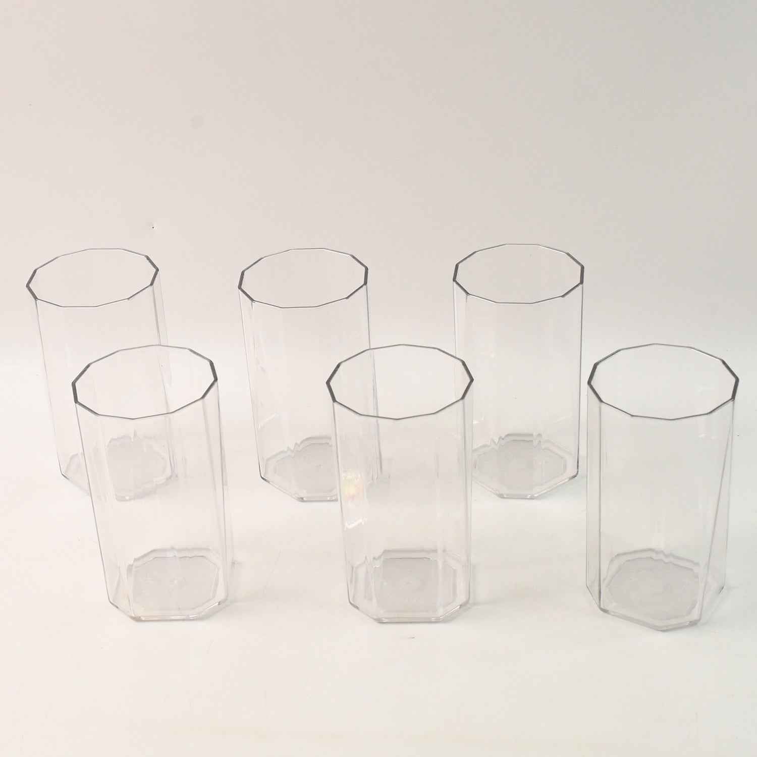 Apex Merino N Glass Unbreakable Plastic Drinking Glass Set (6pc300ml) Approx
