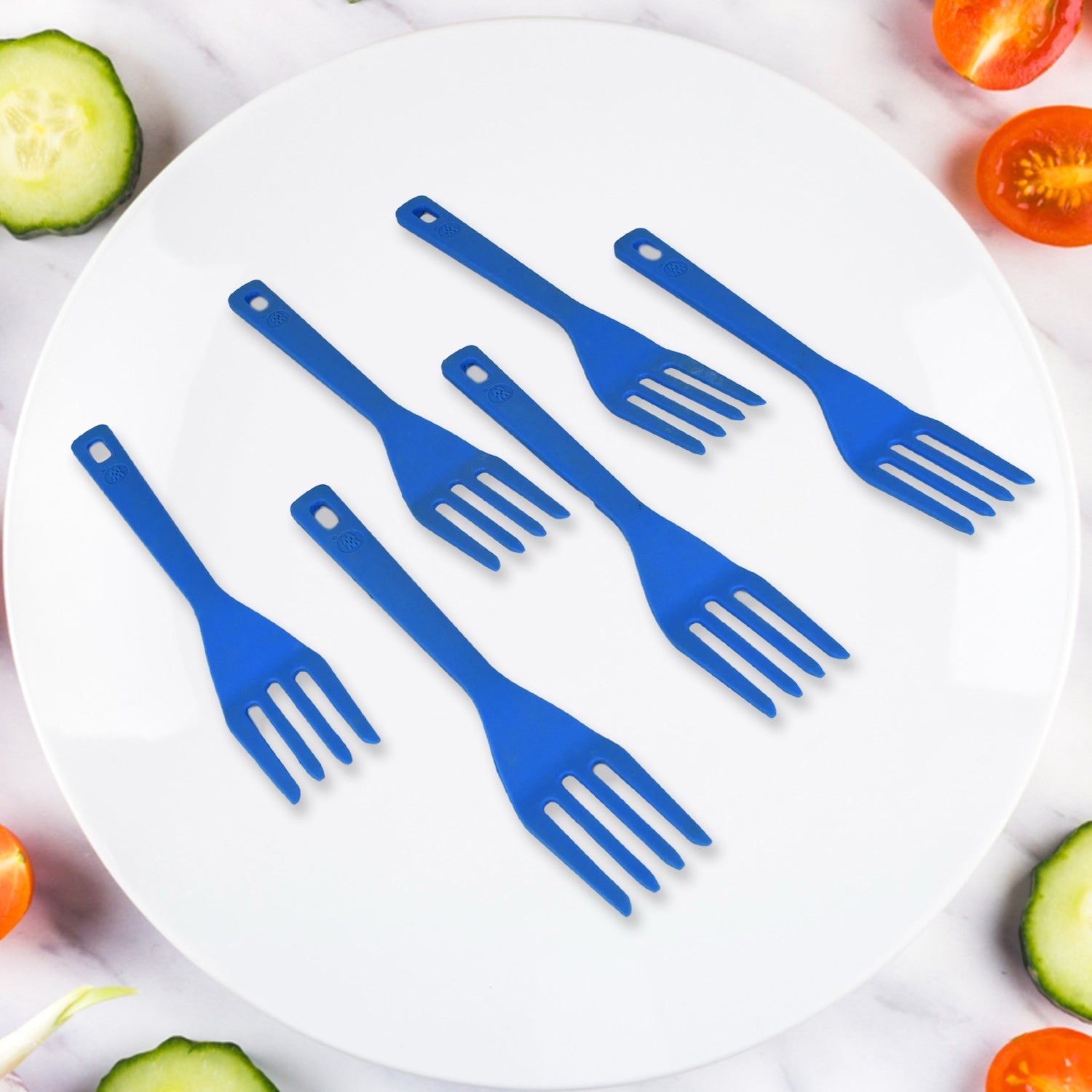 Multipurpose Silicone Spoon, Silicone Basting Spoon Non-Stick Kitchen Utensils Household Gadgets Heat-Resistant Non Stick Spoons Kitchen Cookware Items For Cooking and Baking (6 Pcs Set) Variety Bazaar