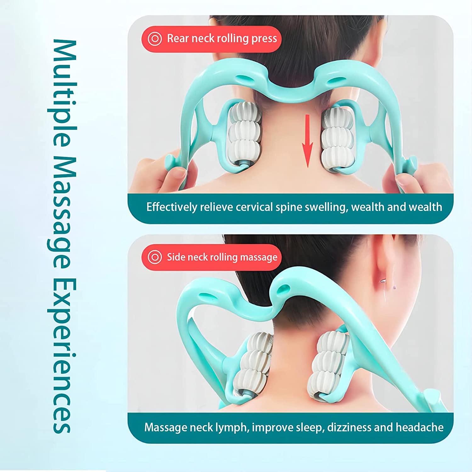 Neck & Shoulder Massager: Portable Relief for Back, Waist & More (1 Pc) travel sahayak