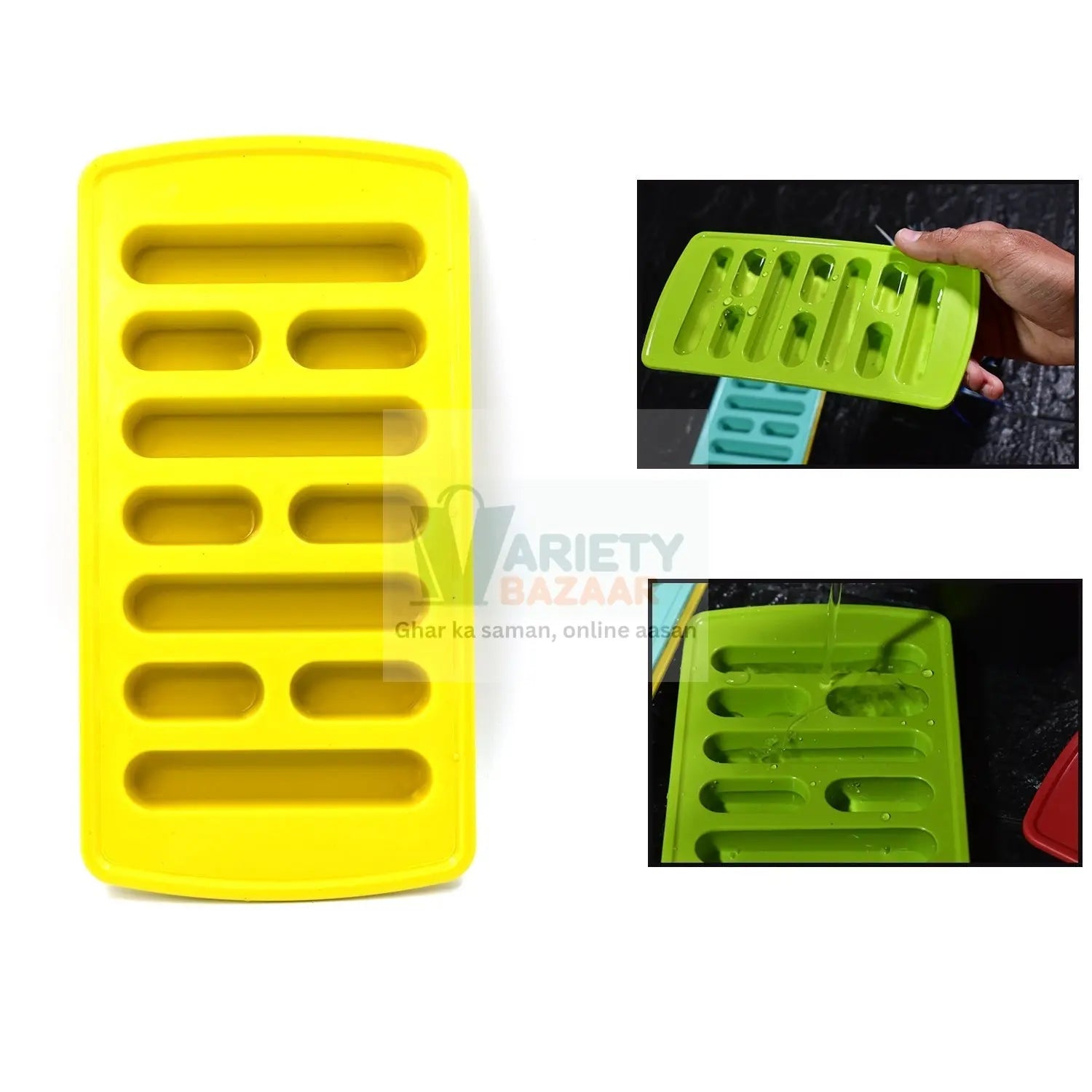 4-Piece Fancy Ice Tray – Versatile Household Ice Maker Variety Bazaar