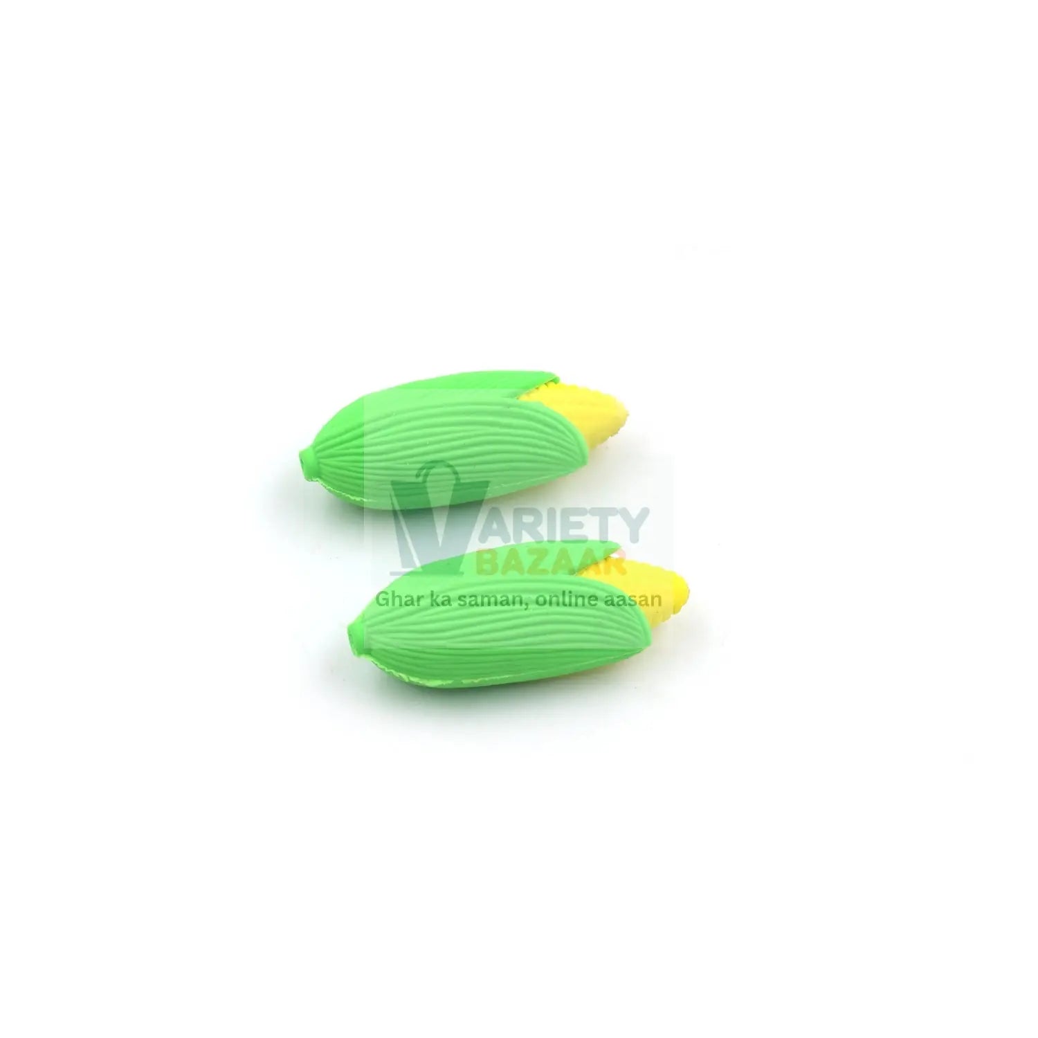 4116 Corn Shape Eraser High Qulaity Eraser School Use Fancy Earser ( 2 Pc Set ) Travel Sahayak