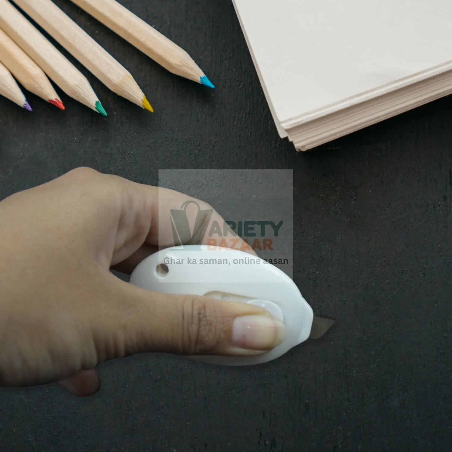 4193 Mini Cloud Box Cutter Portable Cute Box Cutter Utility Retractable Art Knives Letter Opener Envelope Slitter Office School Supplies Stationery (1 Pc) Travel Sahayak