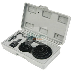 428 Wood Hole Saw Cutting Set (11 pcs, 19-64mm, Multicolour) Travel Sahayak