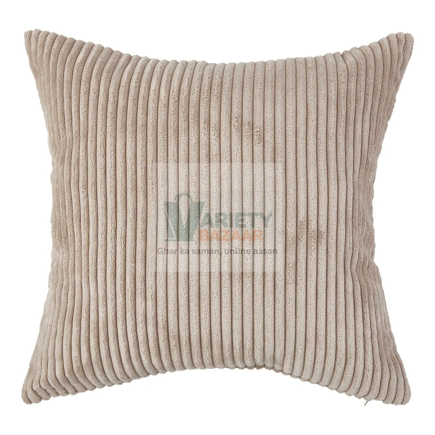 4317 Throw Pillow Covers, 16x16 inch, Pack of 1 Couch Pillows Cover, Soft Corduroy Decorative Pillow Covers, Square Pillowcase for Bed Sofa Chair Bedroom Home Farmhouse Decor (1 Pc) Travel Sahayak
