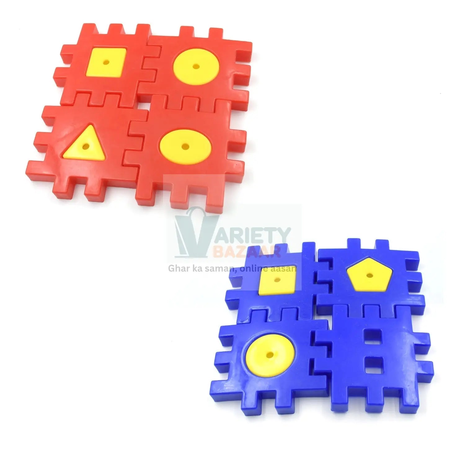 4373 Mix Color Children's Educational Toys Kids 3-12 Years Old 4 Pc Set Of Digital Block Building Blocks Children's Toys Building Block Educational Gift for Boys Girls (4 Pc Set) Travel Sahayak