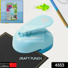 4553 Hole Punch, Kids Paper Craft Punches Decorative, Hole Puncher for Crafting Scrapbook Nail Designs, for Kids Adults Travel Sahayak
