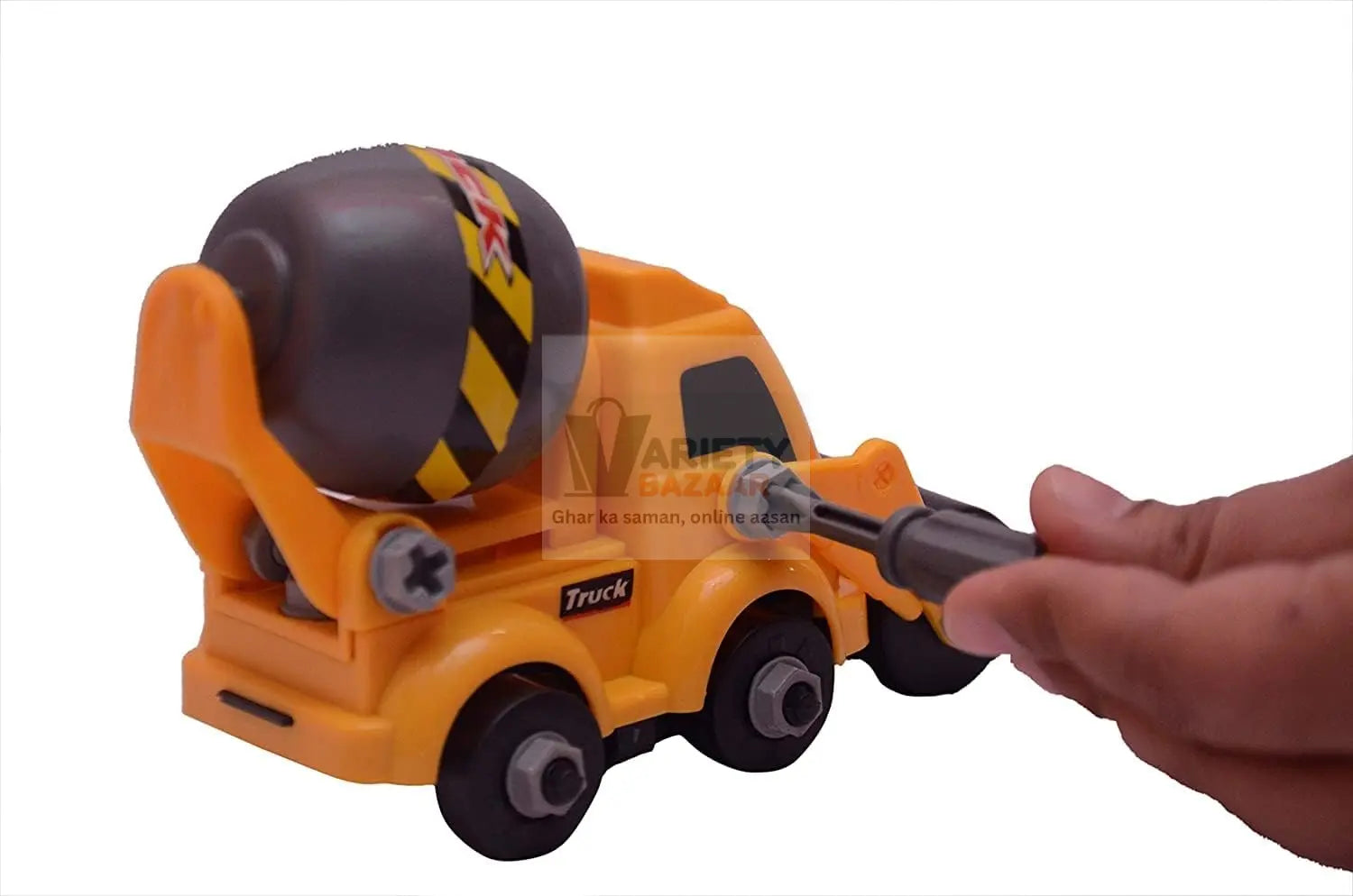 4647 Engineering vehicles Nut Assembly Vehicle Toy, DIY Nut Assembly Vehicle Model Toy Highly Simulation Children Kids Car Model Toy Set (2 Pc Set) Travel Sahayak