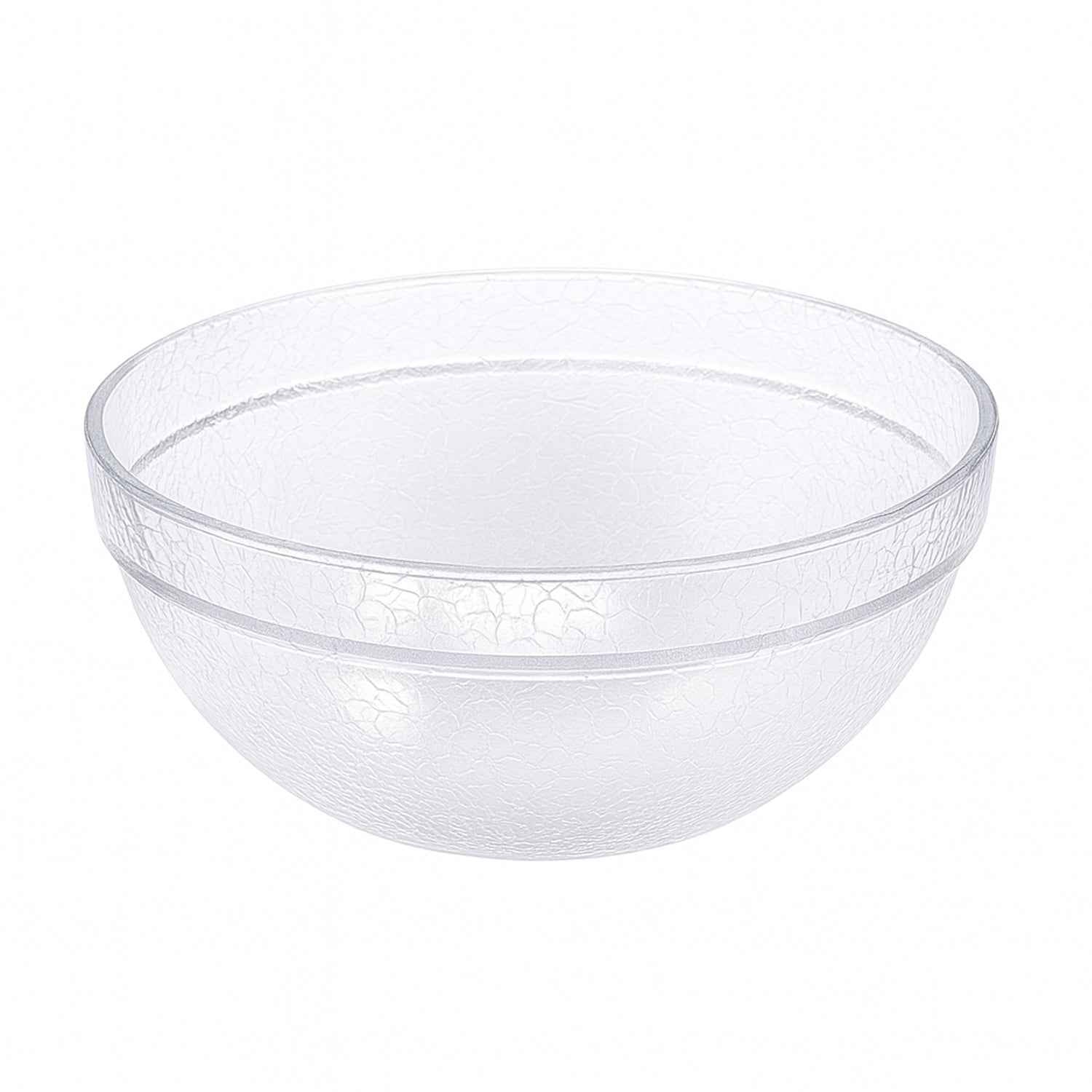 Transparent Idli Mixing  Serving Bowl  Textured Plastic Kitchen Bowl (1 Pc)