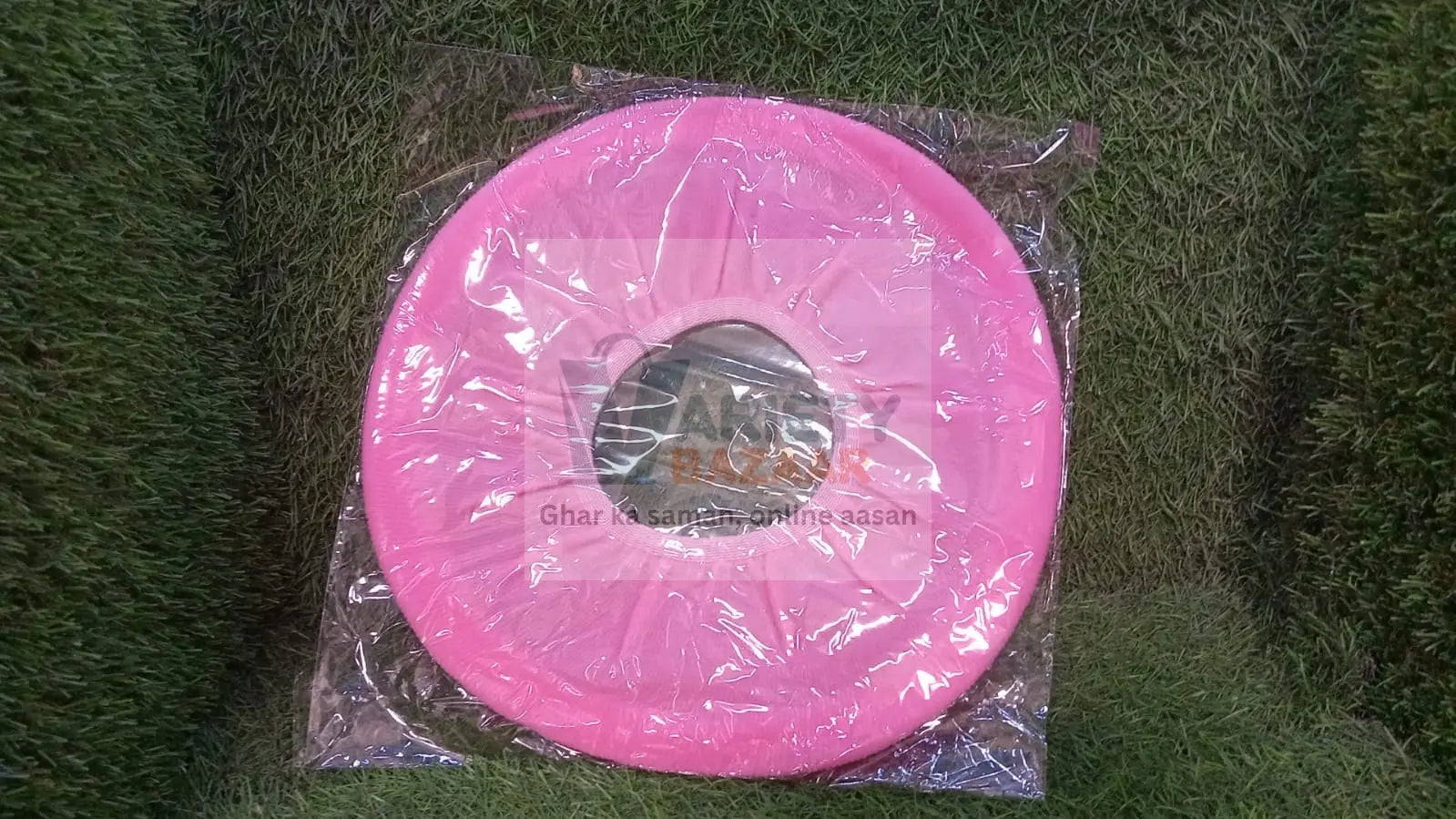 4768 Bathroom Soft Thicker Warmer Stretchable Washable Cloth Toilet Seat Cover Pads (1pc) Travel Sahayak
