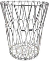 Multipurpose Fruit Basket Stainless Steel Wire Bowl Foldable Basket for Vegetable  /  Fruits  /  Dining