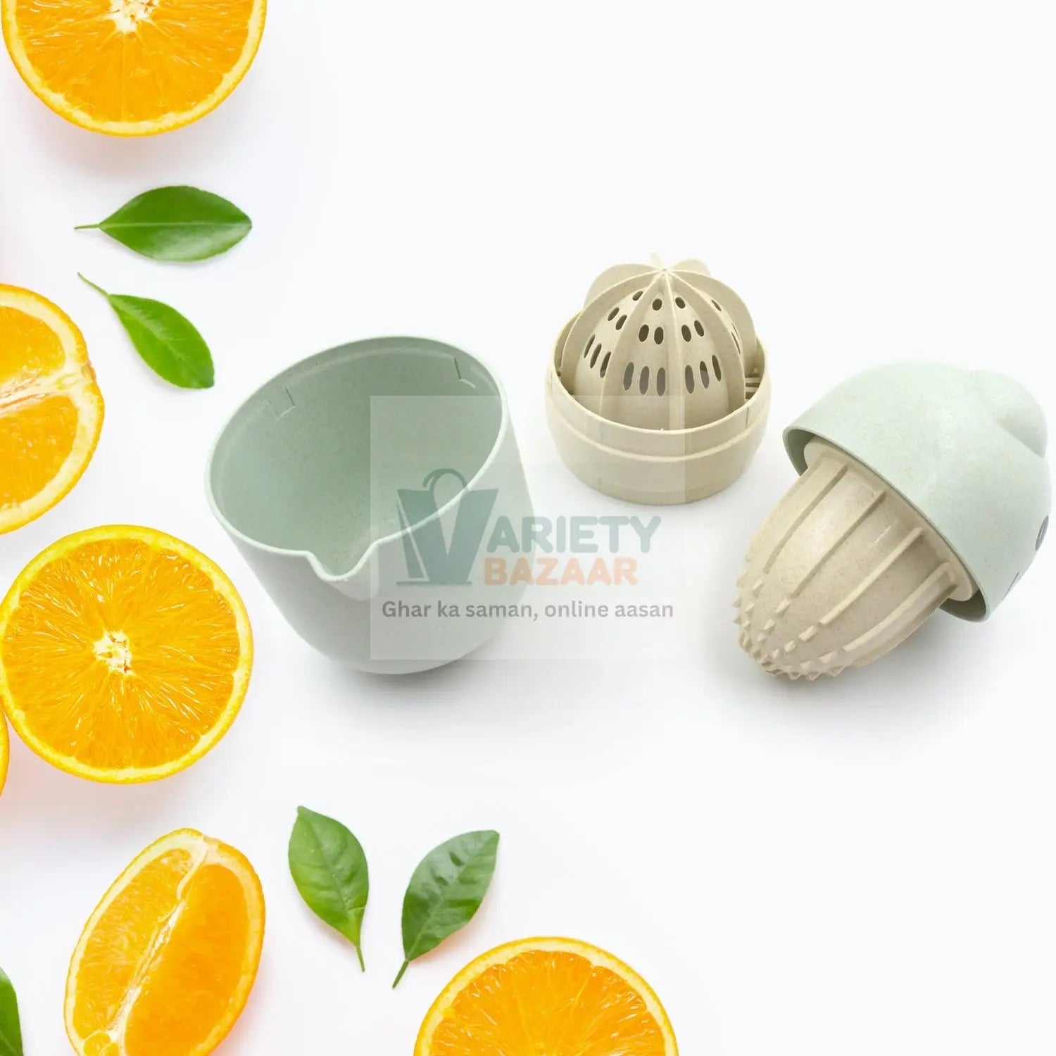 5491 Squeezer Simple Manual Citrus Juicer Small Portable Lime Juicer Cup Food Grade Plastic Juicer  High Quality Instant juicer For Home & Travel Use Travel Sahayak