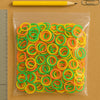 Rubber Band For Office/Home and Kitchen Accessories Item Products, Elastic Rubber Bands, Flexible Reusable Nylon Elastic Unbreakable, For Stationery, School  Multicolor (1 Inch, 50 GM), Hair accessories
