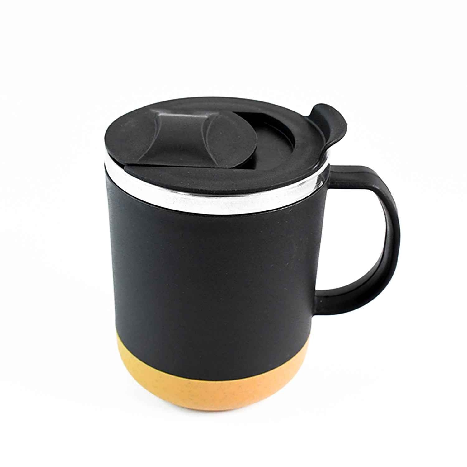 Insulated Coffee Mug With Spill-proof Lid (Approx 450ml  1 Pc)