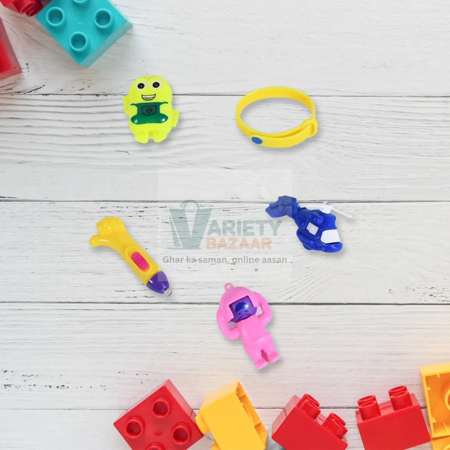 5Pc Toy Combo Kids Best Gift Set Combo Attractive & Unique Toy Combo 5Pc Colorful Toy Combo With Potli Bag Variety Bazaar